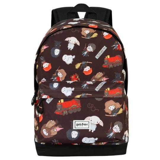 Harry Potter Cute Chibi Two-Compartment School Backpack 31x44x18cm, photo 2