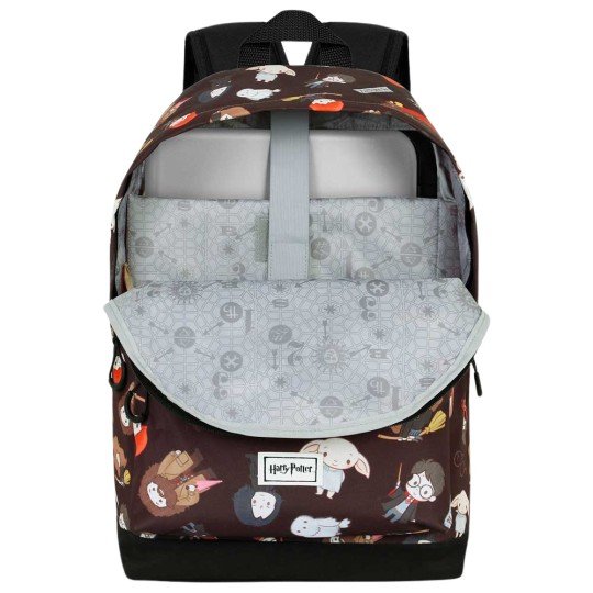 Harry Potter Cute Chibi Two-Compartment School Backpack 31x44x18cm, photo 4