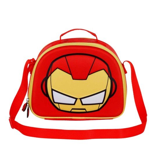 Marvel Box Lunch Iron Man 3D Lunch Box Bobblehead Marvel Iron Man