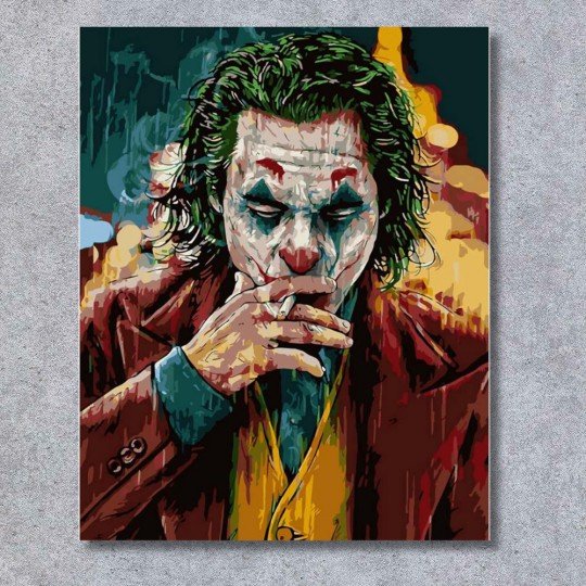 PAINT BY NUMBERS Paintings - Joker in a Waistcoat, photo 2