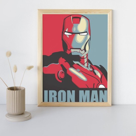 PAINT BY NUMBERS WITH FRAME Paintings - Iron Man, photo 2