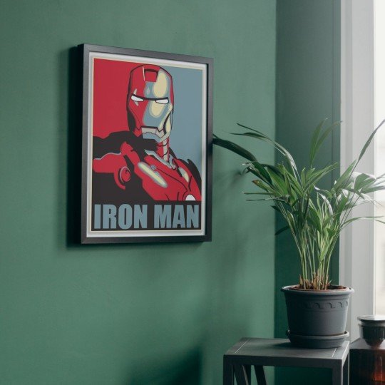 PAINT BY NUMBERS WITH FRAME Paintings - Iron Man, photo 4