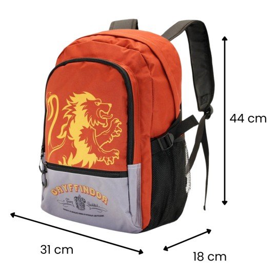 Two-Compartment School Backpack Harry Potter Gryffindor Red 31x44x18 cm, photo 2