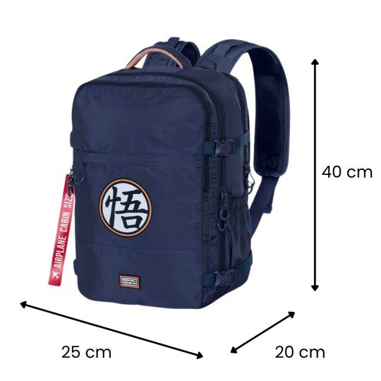 Urban Cabin Travel Backpack Dragon Ball Dark Blue 25x40x20 cm, photo 3