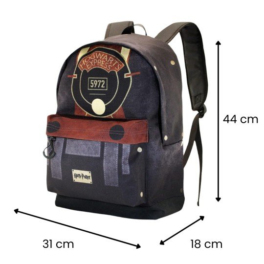 Harry Potter Express School and Work Backpack, Spacious 31x44x18 cm, photo 2