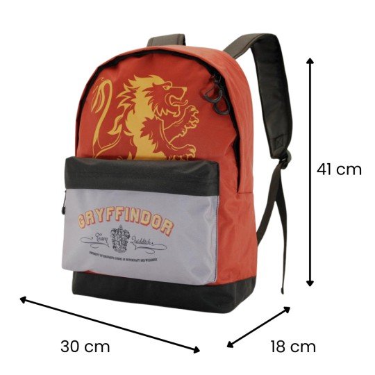 Harry Potter Gryffindor School Backpack, Spacious and Durable, 41x30x18 cm, photo 2