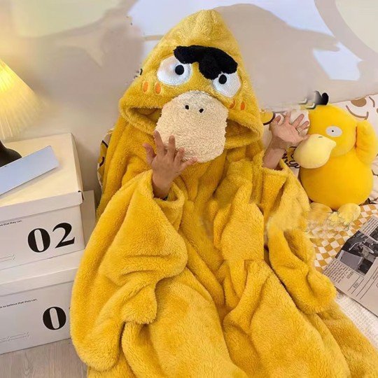 Extra Soft Lazy Robe Pokémon Psyduck 100 cm, photo 2