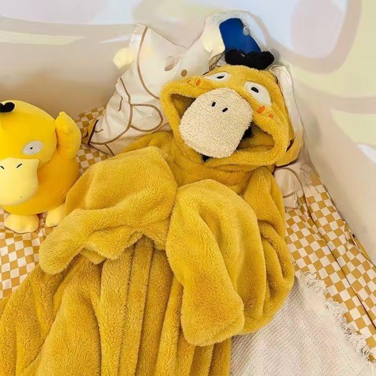 Extra Soft Lazy Robe Pokémon Psyduck 100 cm, photo 3
