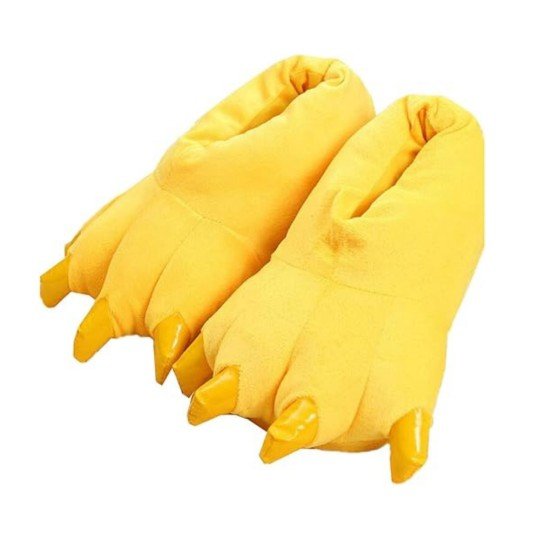 Slippers for Adults Yellow 3D with Claws EU, photo 3