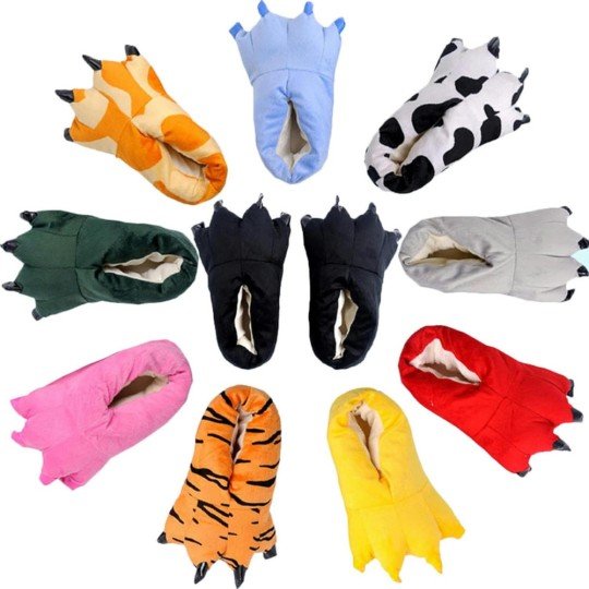 Slippers for Adults Yellow 3D with Claws EU, photo 6