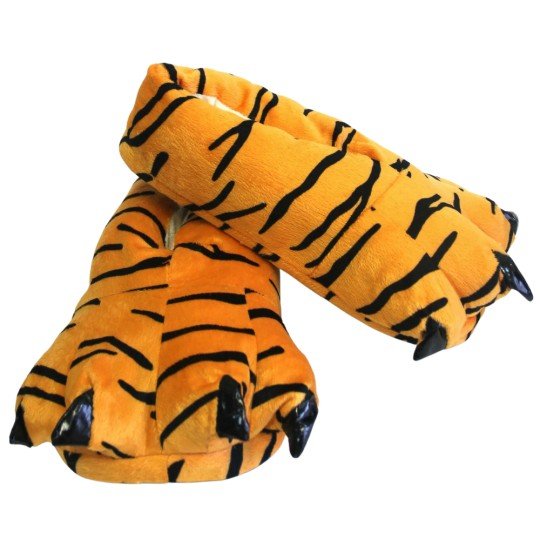 Soft Kids' Paw Slippers Tiger 3D with Claws, photo 2