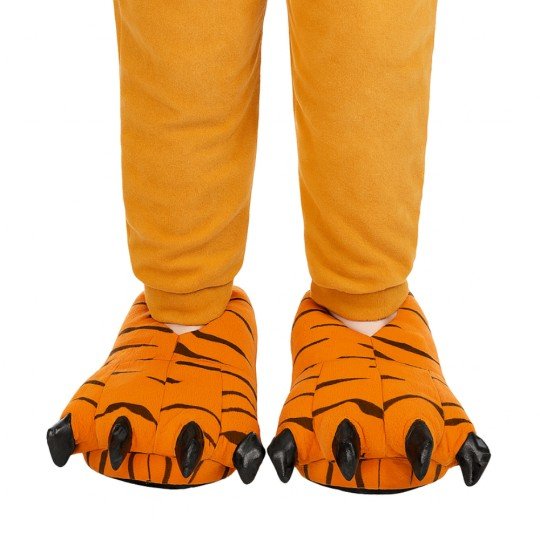 Soft Kids' Paw Slippers Tiger 3D with Claws, photo 7