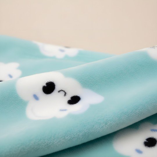 Super Soft Blanket Hoodie Robe - Lazy Robe Blue Cloud 100 cm, photo 8