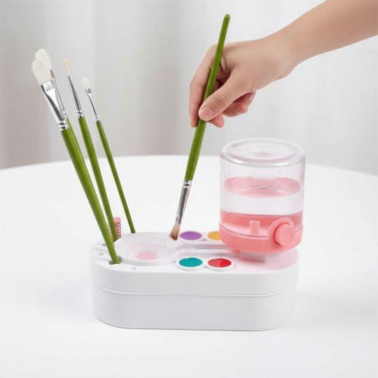 Automatic Brush-Washing Water Container, photo 2