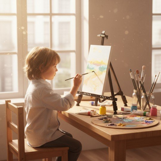 Adjustable Folding Aluminium Easel with Cover for Painting and Drawing, photo 5