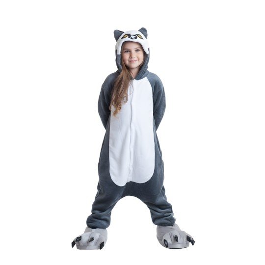 Piżama Onesie Kigurumi Kostium Przebranie Lemur Dzieci, zdjęcie 7