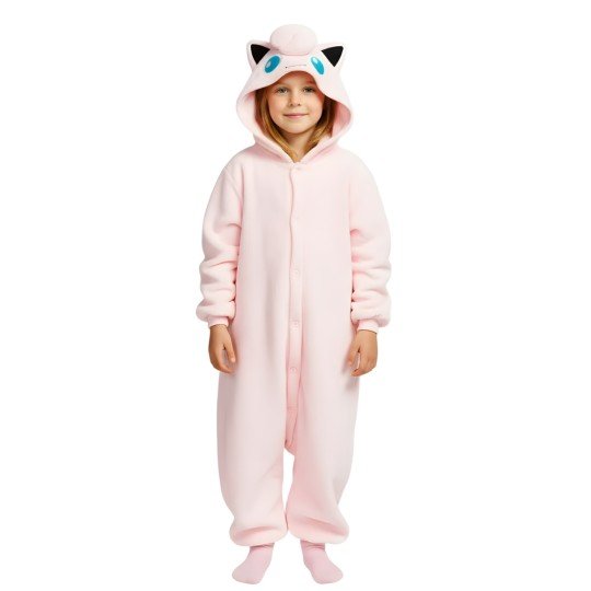 Piżama Onesie Kigurumi Przebranie Pokemon Jigglypuff Dzieci, zdjęcie 10