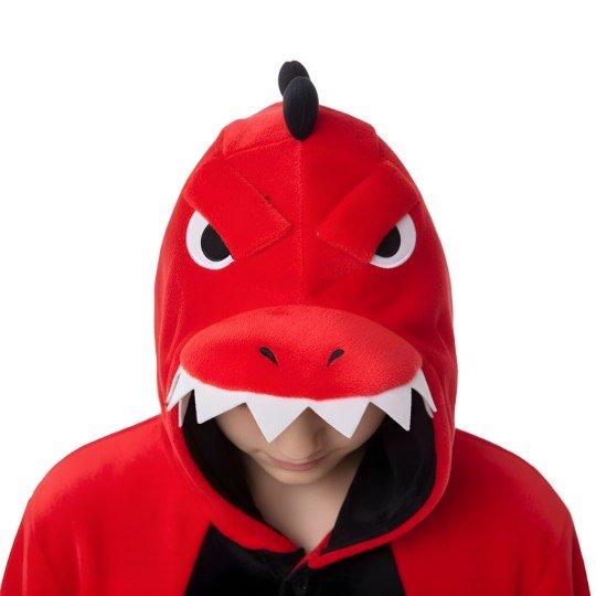 Piżama Onesie Kigurumi Kostium Przebranie Dinozaur Dzieci, zdjęcie 7