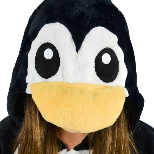 Onesie Kigurumi Pyjama Costume Penguin Kids, photo 5