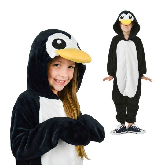 Onesie Kigurumi Pyjama Costume Penguin Kids