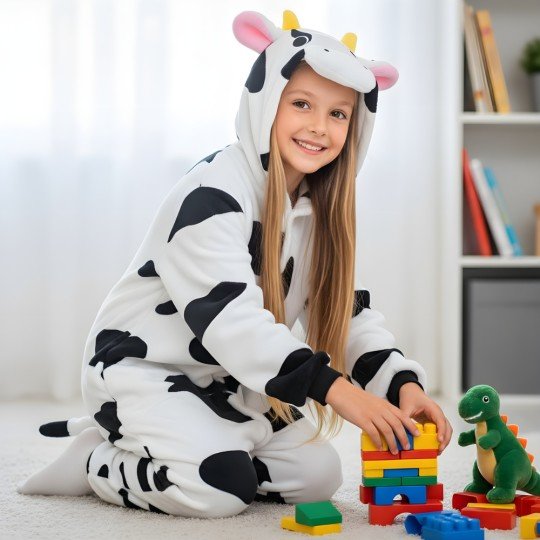 Cow Kigurumi Onesie Pyjama Costume, photo 2