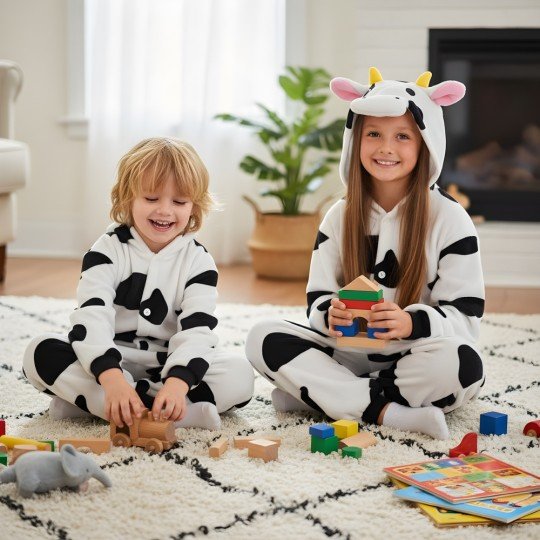 Cow Kigurumi Onesie Pyjama Costume, photo 6