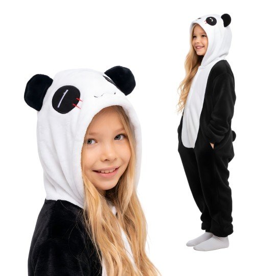 Panda Kigurumi Onesie Pajama Costume Kids