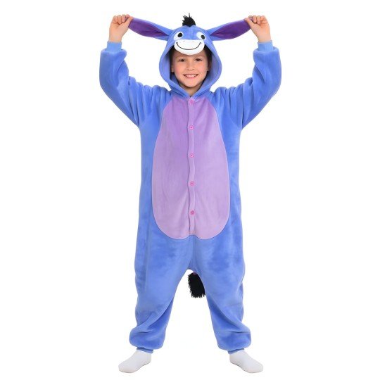 Eeyore the Donkey Kigurumi Onesie Pajama Costume Kids, photo 5