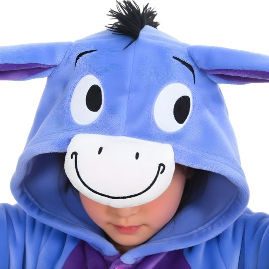 Eeyore the Donkey Kigurumi Onesie Pajama Costume Kids, photo 7