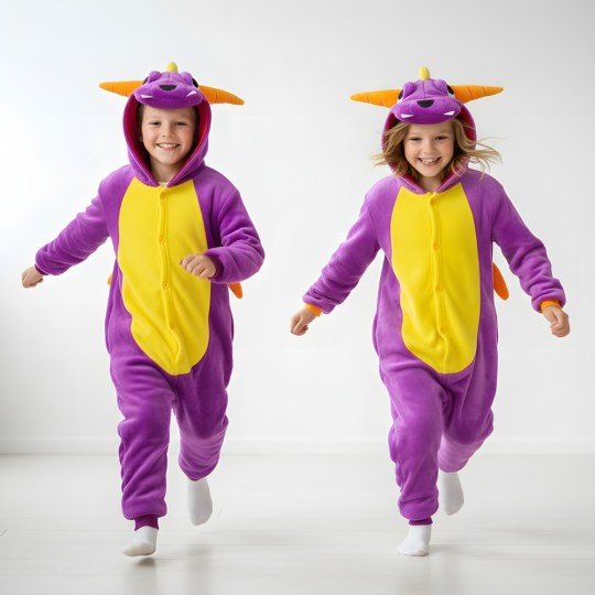 Spyro Kigurumi Onesie Pajama Costume Kids, photo 7
