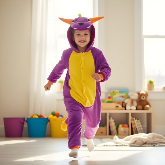 Spyro Kigurumi Onesie Pajama Costume Kids, photo 10