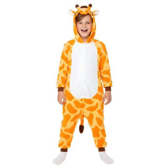 Piżama Onesie Kigurumi Kostium Przebranie Żyrafa Dzieci, zdjęcie 4