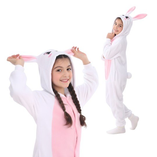 Onesie Kigurumi Pyjama Costume Rabbit Kids