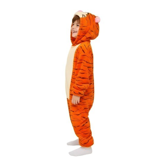 Piżama Onesie Kigurumi Kostium Przebranie Tygrysek Dzieci, zdjęcie 3