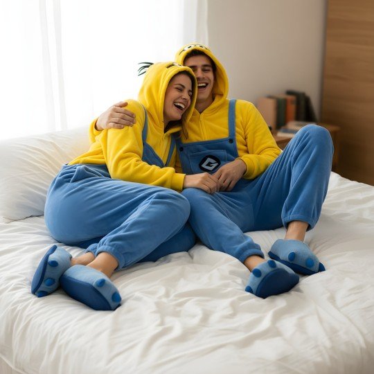 Piżama Onesie Kigurumi Kostium Przebranie Minion, zdjęcie 4