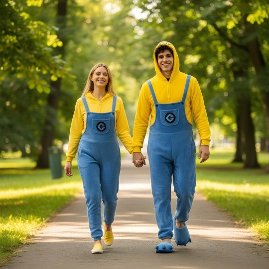 Piżama Onesie Kigurumi Kostium Przebranie Minion, zdjęcie 8