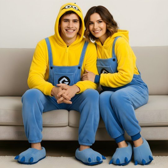 Piżama Onesie Kigurumi Kostium Przebranie Minion, zdjęcie 2