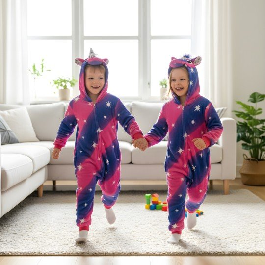 Onesie Kigurumi Pyjama Costume Pegasus Kids, photo 7
