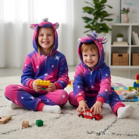 Onesie Kigurumi Pyjama Costume Pegasus Kids, photo 2