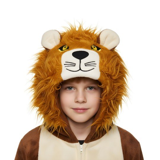 Onesie Kigurumi Pyjama Costume Lion Kids, photo 7