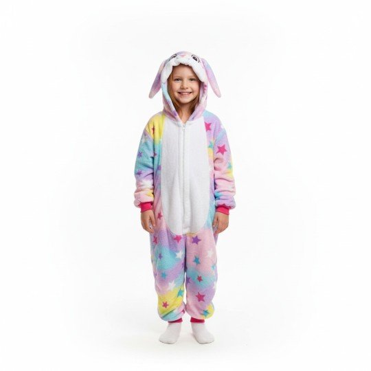 Piżama Onesie Kigurumi Kostium Przebranie Królik Dzieci, zdjęcie 7