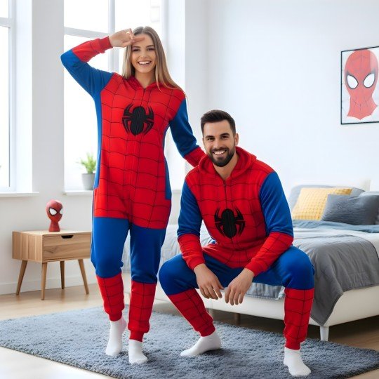 Spider-Man Kigurumi Onesie Pajama Costume, photo 2