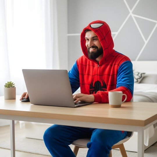 Spider-Man Kigurumi Onesie Pajama Costume, photo 6