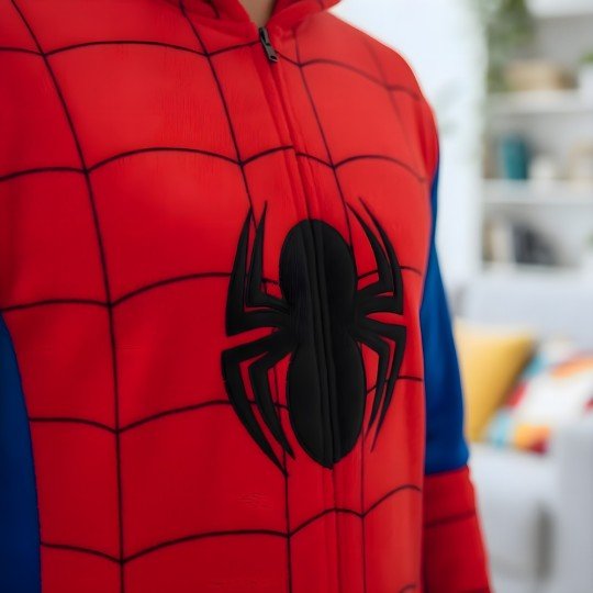 Piżama Onesie Kigurumi Kostium Przebranie Spiderman, zdjęcie 3