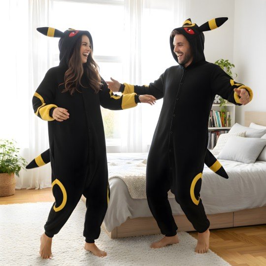 Onesie Kigurumi Pajama Costume Pokémon Umbreon, photo 4