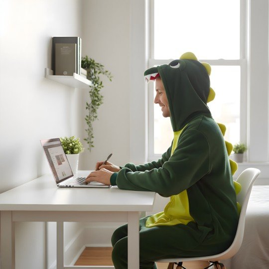 Kigurumi Onesie Pyjama Costume Dinosaur, photo 6