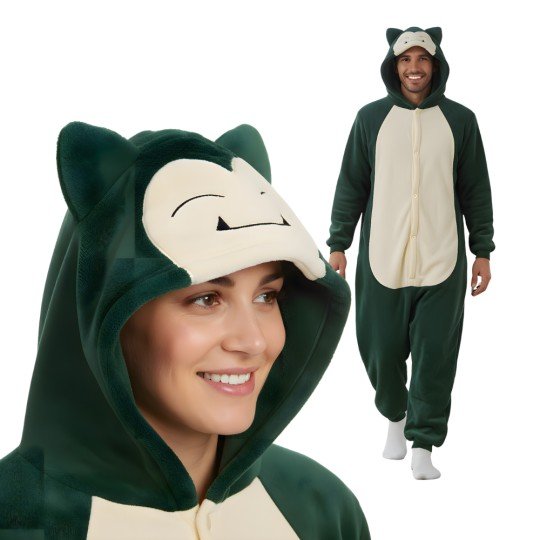 Pokémon Snorlax Kigurumi Onesie Pajama Costume