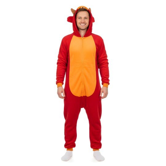 Piżama Onesie Kigurumi Kostium Przebranie Foxy, zdjęcie 3