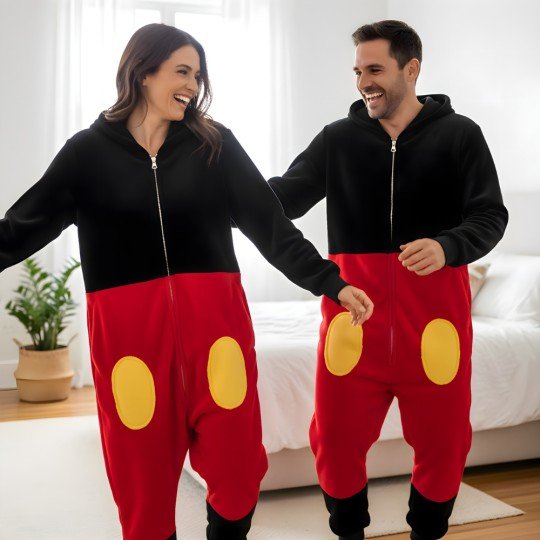 Piżama Onesie Kigurumi Kostium Przebranie Mickey Mouse, zdjęcie 10
