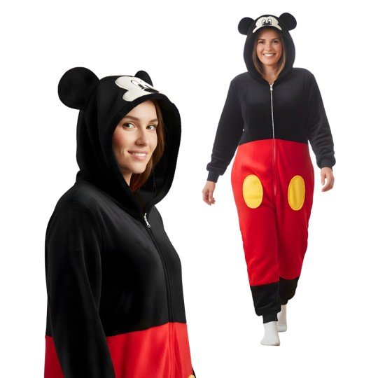 Kigurumi Onesie Pyjama Costume Mickey Mouse